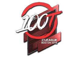 Sticker | 100 Thieves | Boston 2018