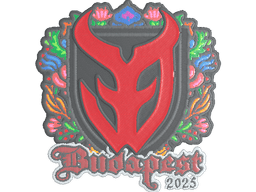 Sticker | 3DMAX (Embroidered) | Budapest 2025