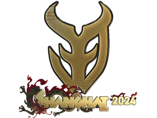 Sticker | 3DMAX (Gold) | Shanghai 2024