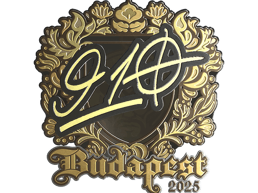 Sticker | 910 (Gold) | Budapest 2025