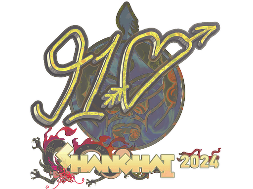 Sticker | 910 (Holo) | Shanghai 2024