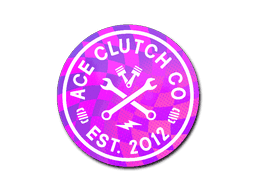 Sticker | Ace Clutch Co. (Holo)