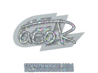 Sticker | acoR (Glitter) | Copenhagen 2024