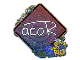 Sticker | acoR (Glitter) | Rio 2022