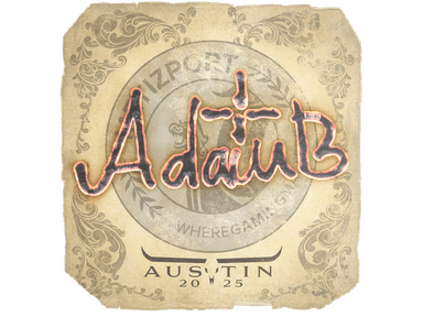 Sticker | adamb | Austin 2025