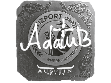Sticker | adamb (Foil) | Austin 2025