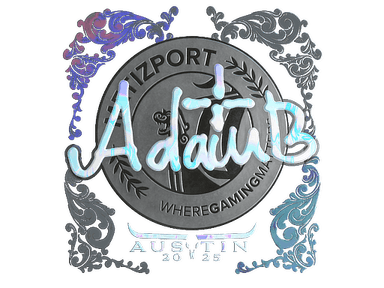 Sticker | adamb (Holo) | Austin 2025