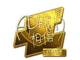 Sticker | AdreN (Gold) | Atlanta 2017