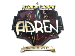 Sticker | AdreN (Gold) | Berlin 2019