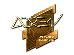 Sticker | AdreN (Gold) | Boston 2018