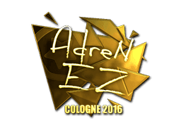 Sticker | AdreN (Gold) | Cologne 2016