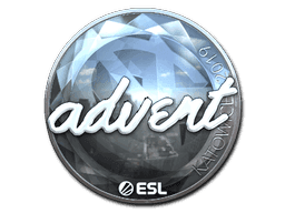 Sticker | advent (Foil) | Katowice 2019