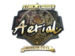 Sticker | Aerial (Gold) | Berlin 2019