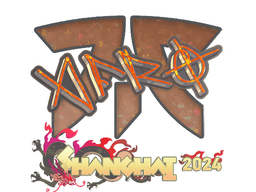 Sticker | afro (Glitter) | Shanghai 2024