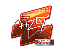 Sticker | aizy (Foil) | Atlanta 2017