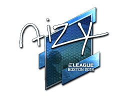 Sticker | aizy (Foil) | Boston 2018