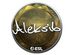 Sticker | Aleksib (Foil) | Katowice 2019