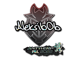 Sticker | Aleksib (Glitter) | Antwerp 2022