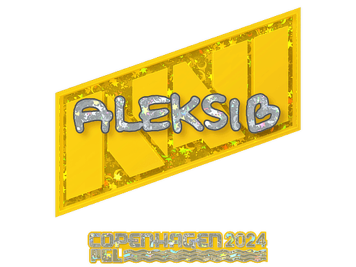 Sticker | Aleksib (Glitter) | Copenhagen 2024