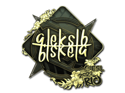 Sticker | Aleksib (Gold) | Rio 2022