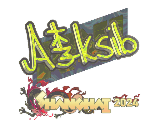 Sticker | Aleksib (Holo) | Shanghai 2024