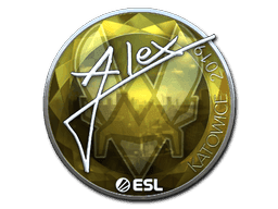 Sticker | ALEX (Foil) | Katowice 2019