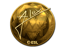 Sticker | ALEX (Gold) | Katowice 2019