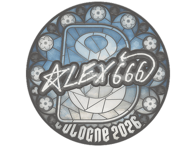 Sticker | alex666 | Cologne 2026
