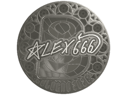 Sticker | alex666 (Foil) | Cologne 2026