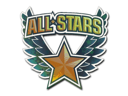 Sticker | All-Stars Orange (Holo)