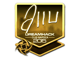 Sticker | allu (Gold) | Cluj-Napoca 2015