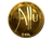 Sticker | allu (Gold) | Katowice 2019