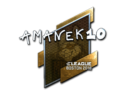 Sticker | AmaNEk (Foil) | Boston 2018