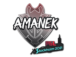 Sticker | AMANEK | Stockholm 2021