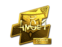 Sticker | ANGE1 (Gold) | Atlanta 2017