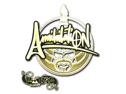 Sticker | ANNIHILATION (Gold) | Paris 2023