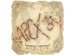 Sticker | apEX | Austin 2025