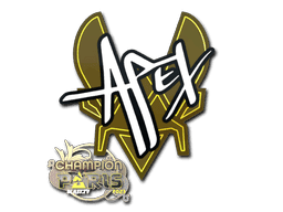 Sticker | apEX (Champion) | Paris 2023