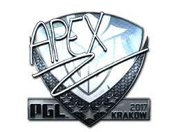 Sticker | apEX (Foil) | Krakow 2017