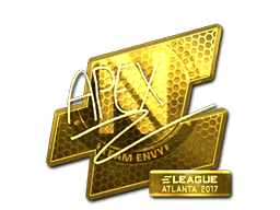 Sticker | apEX (Gold) | Atlanta 2017