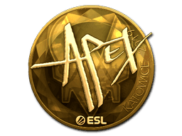 Sticker | apEX (Gold) | Katowice 2019