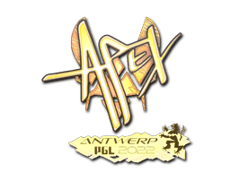 Sticker | apEX (Holo) | Antwerp 2022