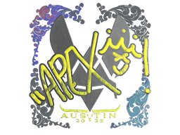 Sticker | apEX (Holo) | Austin 2025