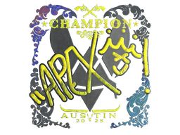 Sticker | apEX (Holo, Champion) | Austin 2025