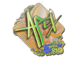 Sticker | apEX (Holo) | Rio 2022