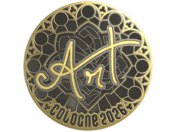 Sticker | arT (Gold) | Cologne 2026