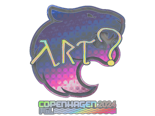 Sticker | arT (Holo) | Copenhagen 2024