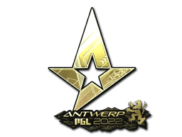 Sticker | Astralis (Gold) | Antwerp 2022