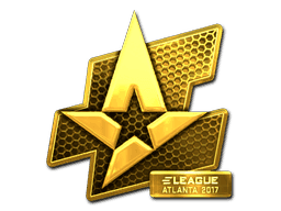 Sticker | Astralis (Gold) | Atlanta 2017