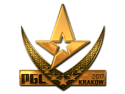 Sticker | Astralis (Gold) | Krakow 2017